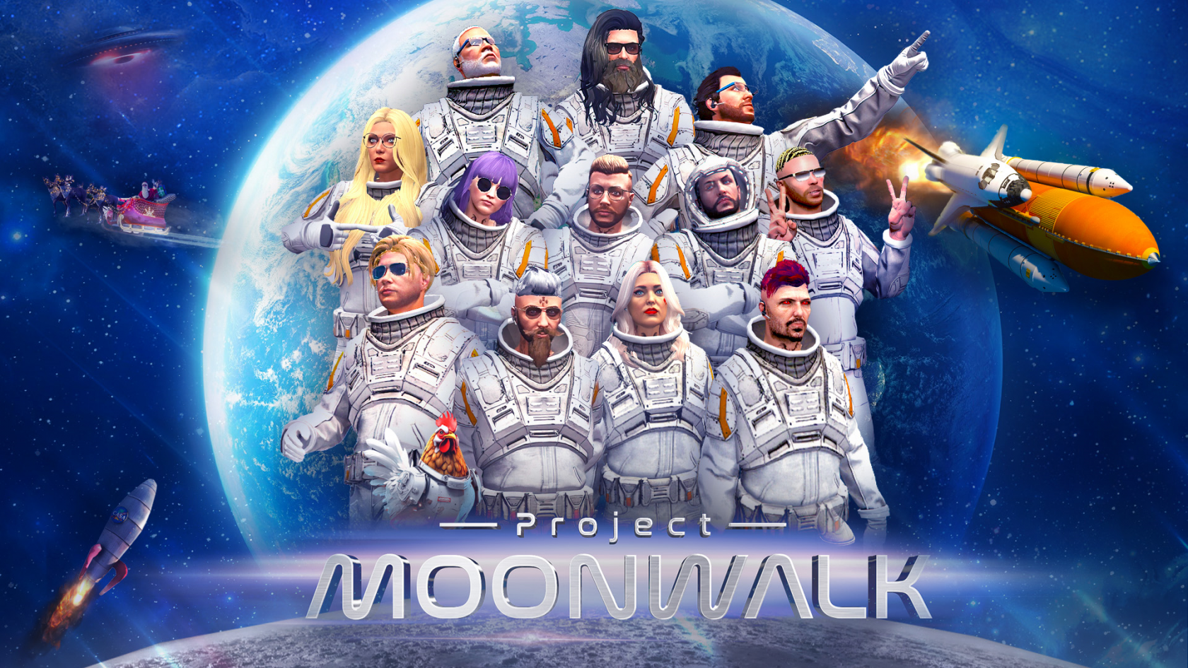 Affiche Projet Moonwalk